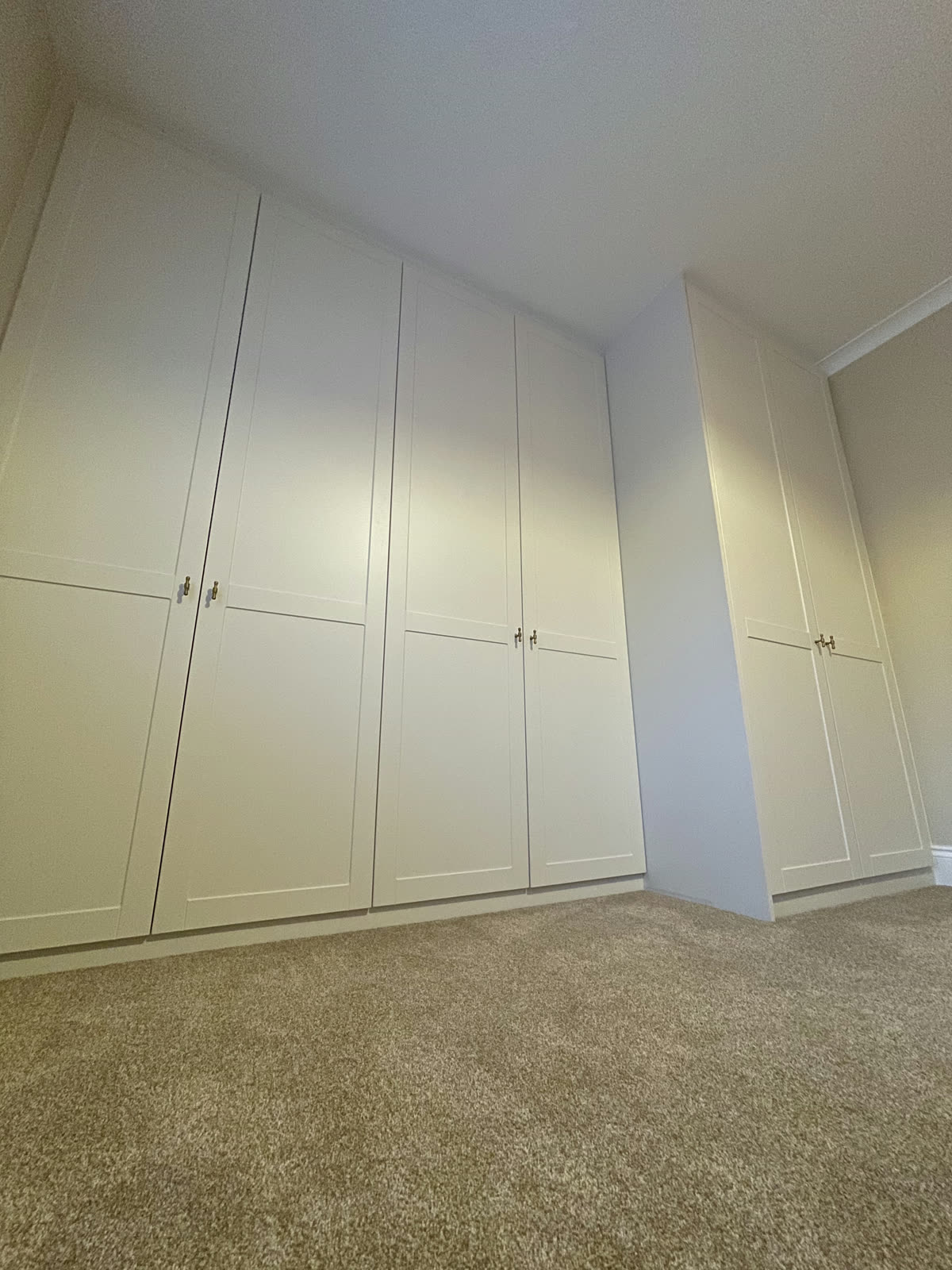 Fitted wardrobe design and installation